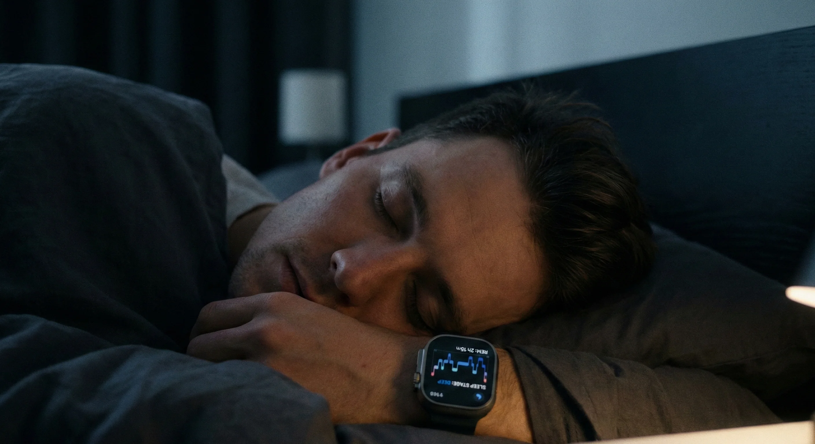 Cyclist sleeping for recovery